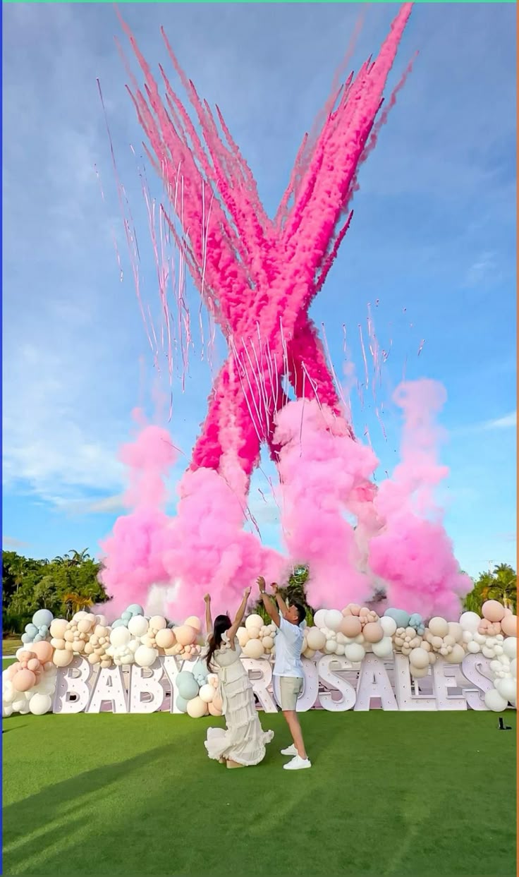 Pack Fumigènes Gender Reveal Brume d’Émotion – Rose ou Bleu