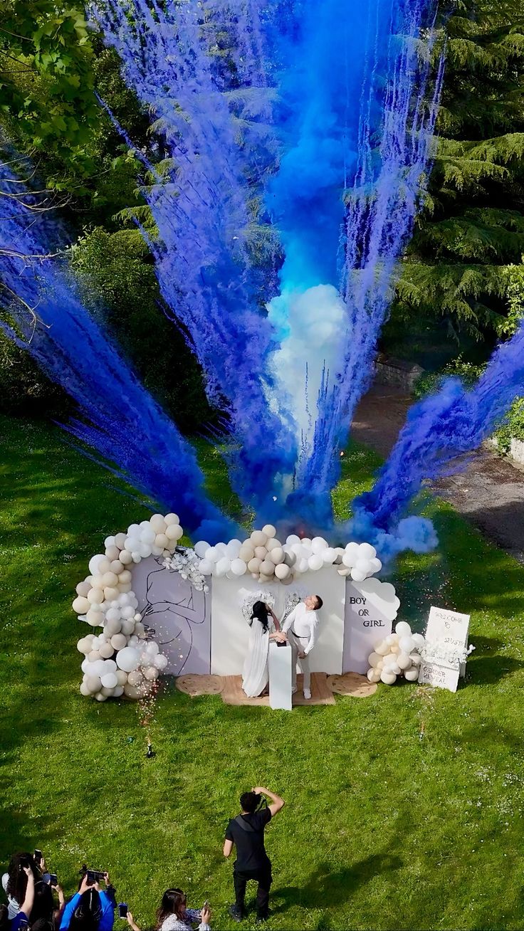 Pack Fumigènes Gender Reveal Brume d’Émotion – Rose ou Bleu