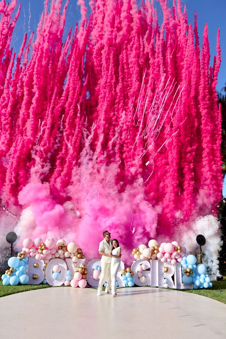 Pack Fumigènes Gender Reveal Brume d’Émotion – Rose ou Bleu
