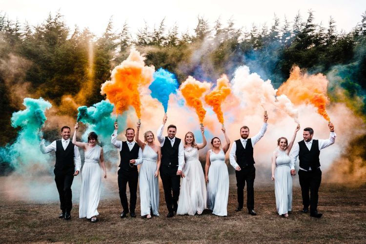 Fumigènes de Couleur Brume d’Émotion – Effet Fumée Photographique