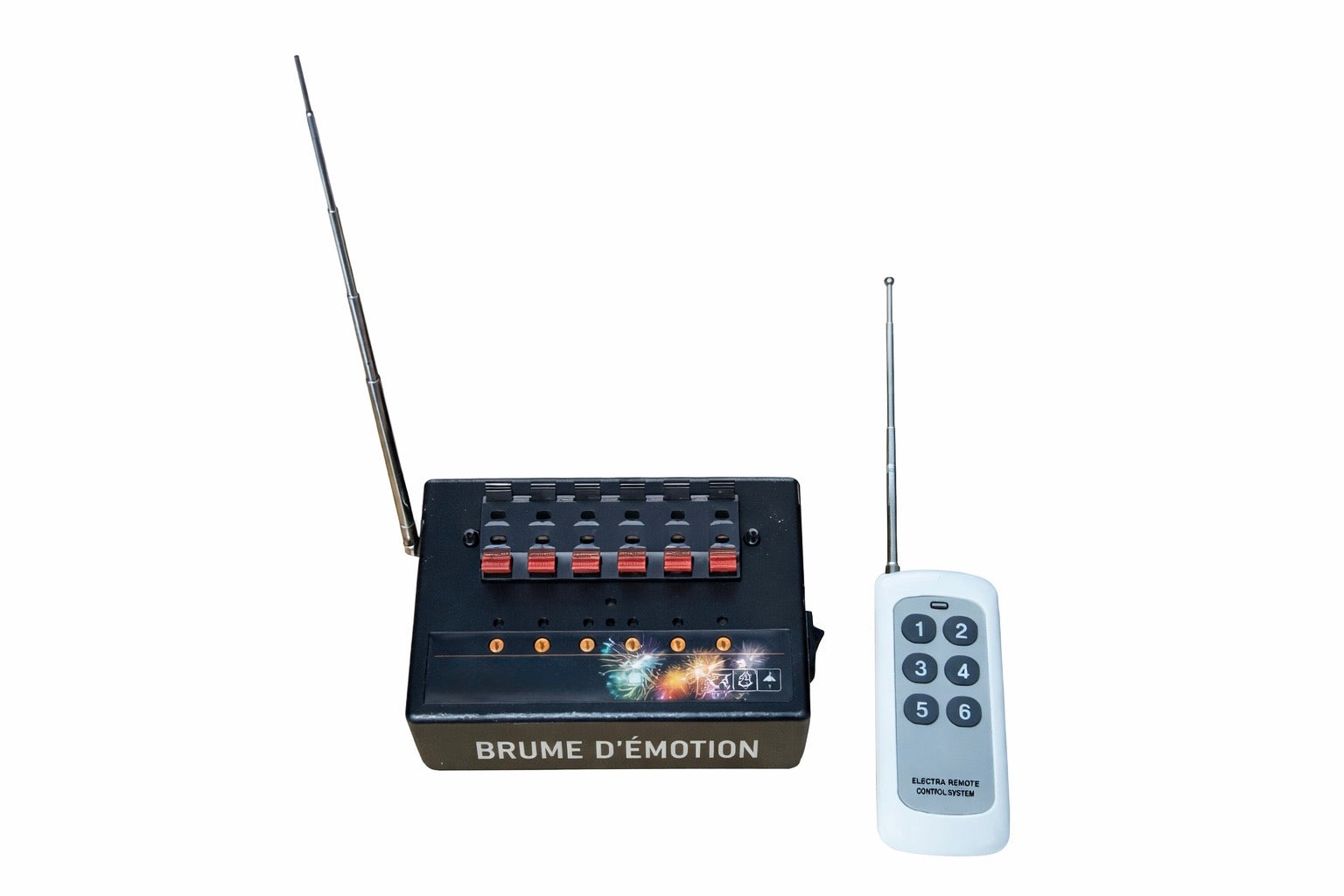 Boîtier de Déclenchement Brume d’Émotion – Commande Sans Fil 6 Canaux